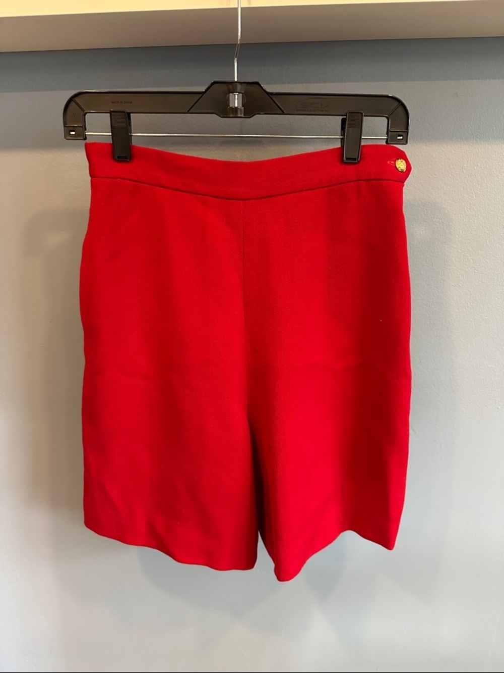 VTG Ralph Lauren high rise wool shorts. Made in the USA